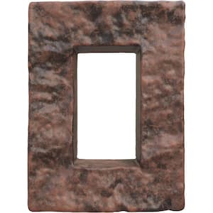 4 in. x 7-7/8 in. Universal Electrical Cover for Stonewall Faux Stone Siding Panels