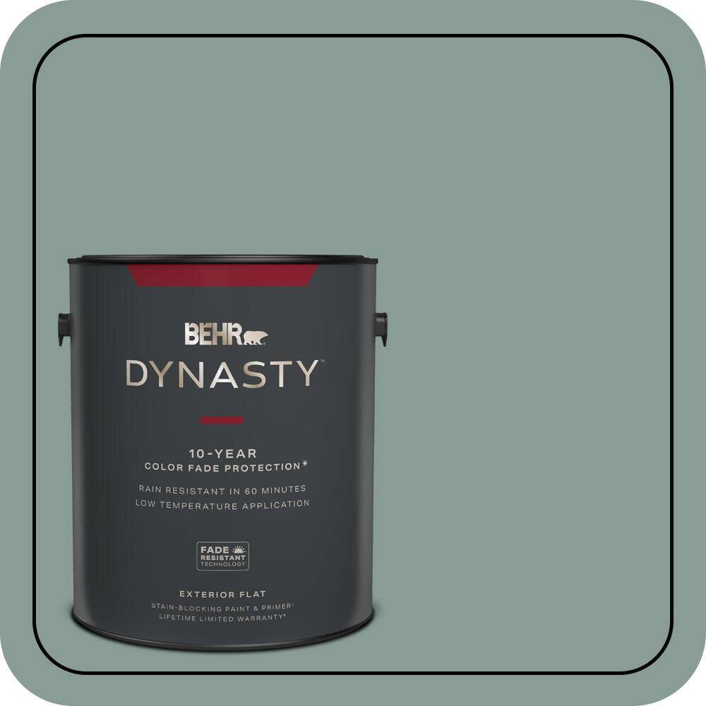 1 gal. #490F-5 Cloud Burst Flat Exterior Stain-Blocking Paint & Primer price history on PriceWatchPro
