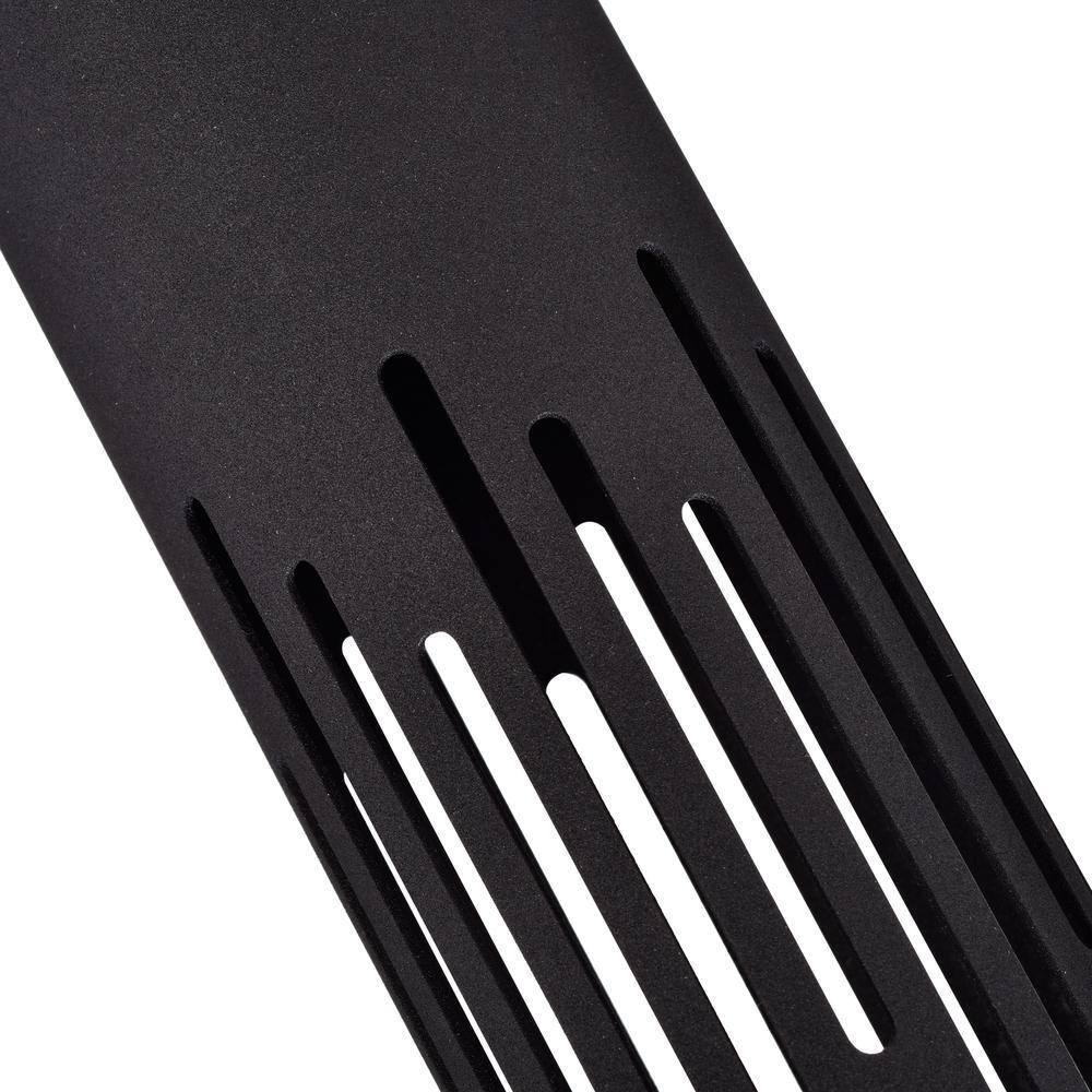 Matte Black Mini LED Cylinder Pendant Light