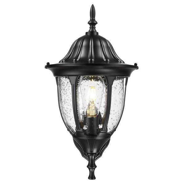 Acclaim Lighting Suffolk Collection 1-Light Matte Black Outdoor