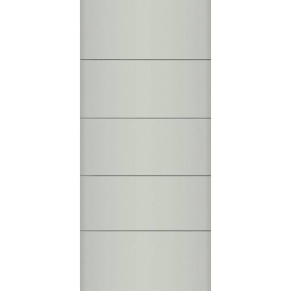 JELD-WEN 36 in. x 80 in. Hollow Core Fog Composite Interior Door Slab