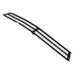10 ft. 900 lbs. Capacity Aluminum Folding Loading Ramp for Motorcycle, ATV, Tractor, Truck, Trailer, Car (1-Pack)