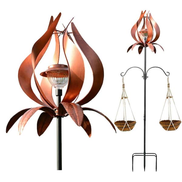 Solar Wind Spinners Outdoor Garden Spinner