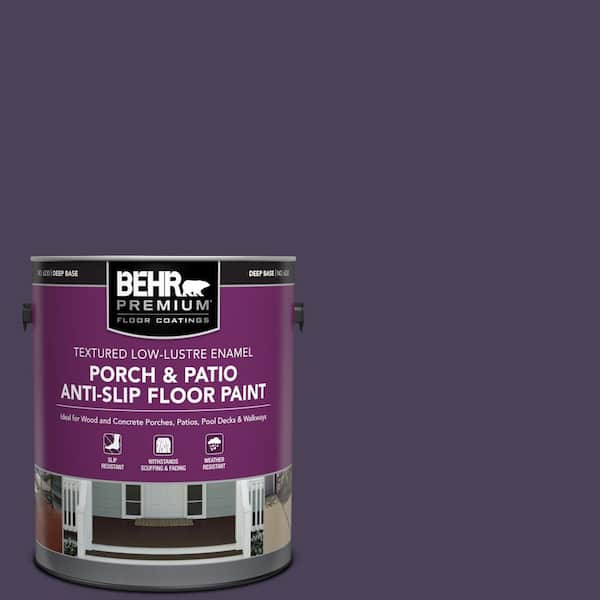 BEHR PREMIUM 1 gal. #HDC-CL-06 Sovereign Textured Low-Lustre Enamel Interior/Exterior Porch and Patio Anti-Slip Floor Paint