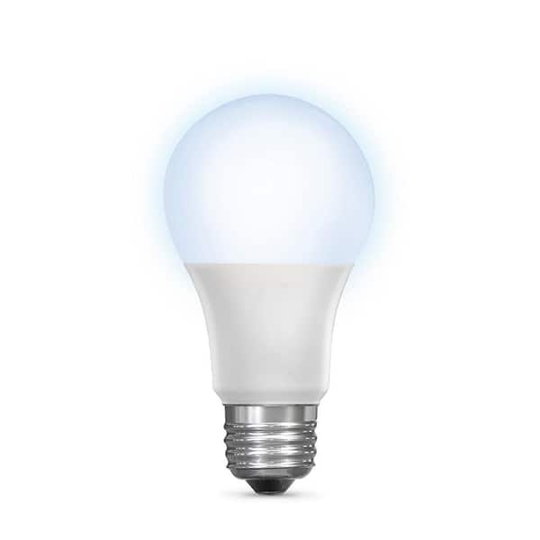 Feit Electric 60-Watt Equivalent A19 IntelliBulb Dusk to Dawn CEC Title 20 Compliant 90+ CRI E26 Medium LED Light Bulb, Daylight 5000K