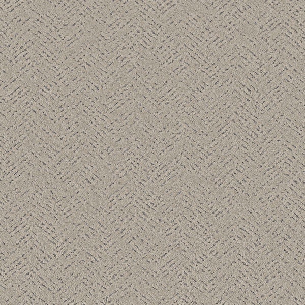 Lifeproof 8 in. x 8 in. Pattern Carpet Sample - Fairhaven -Color Ecru