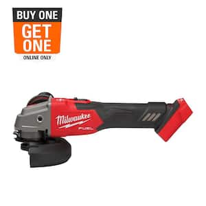 M18 FUEL 18V Lithium-Ion Brushless Cordless 4-1/2 in./5 in. Grinder with Variable Speed & Slide Switch (Tool-Only)