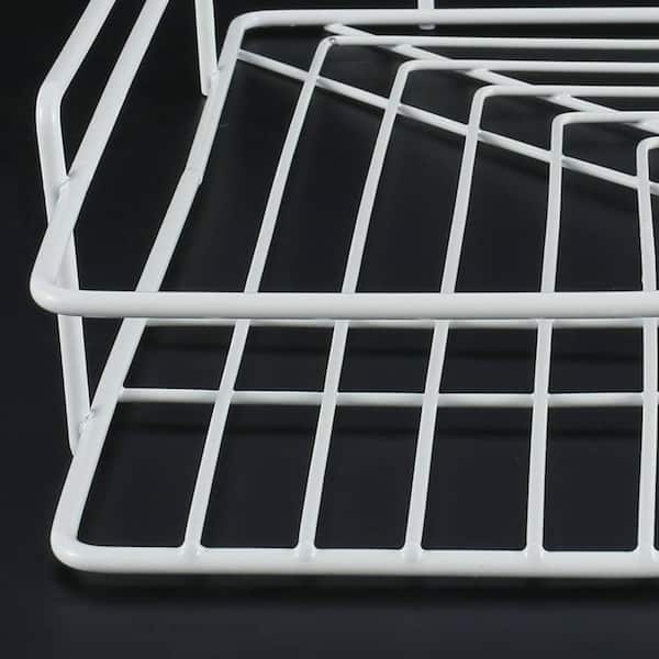 Dyiom Iron Shower Caddy Bathroom Shelf with Hooks, Shower Basket Organizer,  Toilet, Kitchen - 2 Pack, in Black 1933311006 - The Home Depot