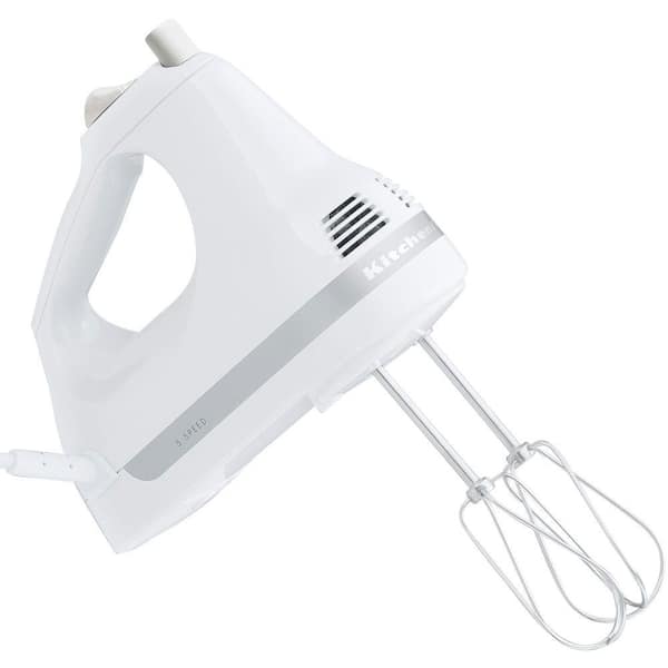 KitchenAid 5-Speed Ultra Power Hand Mixer in White-DISCONTINUED