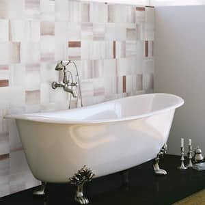 Matter Canvas Bone Red 6 in. x 6 in. Porcelain Floor and Wall Tile (6.5 sq. ft./Case)