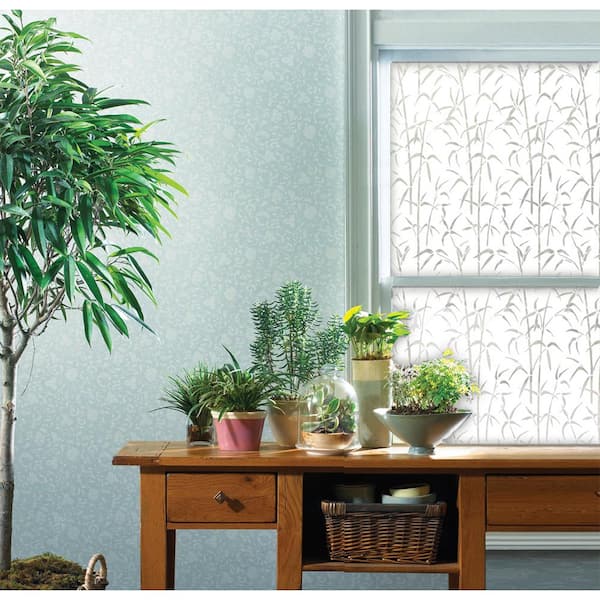d-c-fix 17.71 in. x 78.74 in. Bamboo Window Privacy Window Film