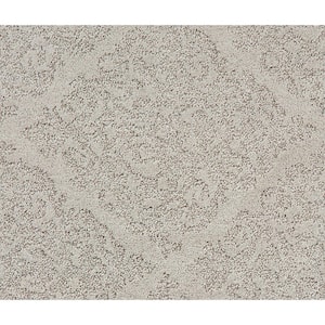 Copenhagen - Mist - Beige 42.1 oz. Nylon Pattern Installed Carpet