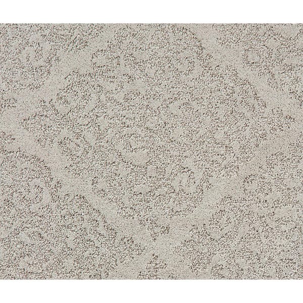 Lifeproof Copenhagen - Mist - Beige 42.1 oz. Nylon Pattern Installed Carpet