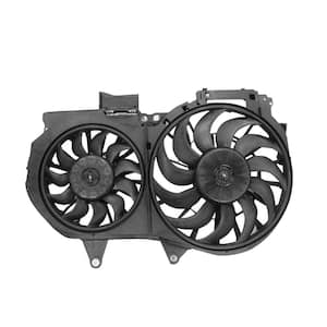 Dual Radiator and Condenser Fan Assembly 2002-2006 Audi A4 1.8L