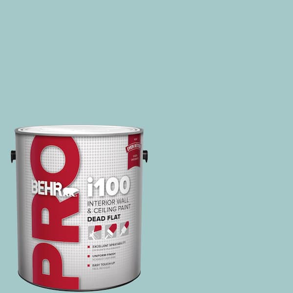 1 gal. #PPU13-10 Ocean Boulevard Dead Flat Interior Paint