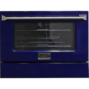Oven Door and Kick-Plate 30 in. Blue Color for KNG301