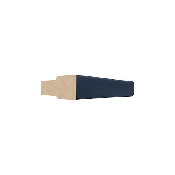Home Decorators Collection Washington 0.75 in. W X 2 in. D X 96 in. H Vessel Blue Ornamental Cabinet Filler Stack T Molding