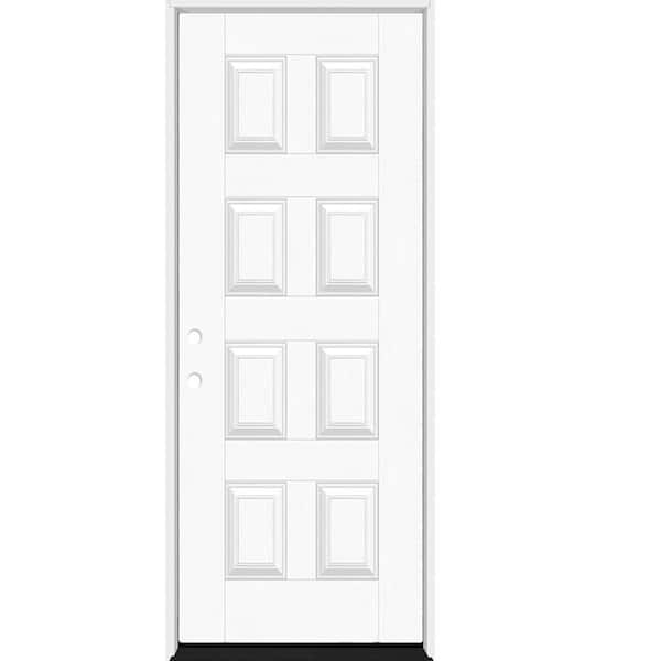 Steves & Sons Regency 36 in. x 96 in. 6 Panel RHOS Unfinished