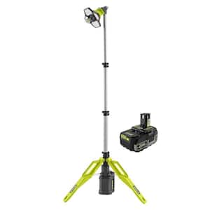 RYOBI Hybrid Tri-Power Tripod Light (Tool Only) PCL691B - The Home