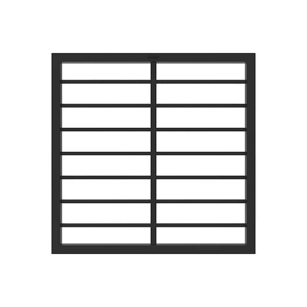 Axis Black Steel 34-in x 34.5-in Gate