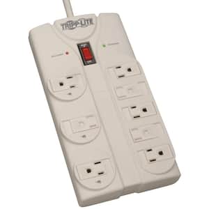 Protect It 8 ft. Cord with 8-Outlet Strip Surge Protector