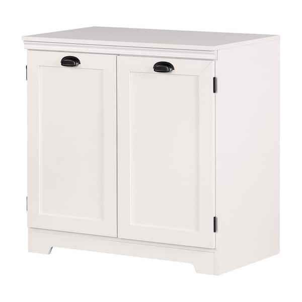 South Shore Harma 2-Door Storage Cabinet, Pure White