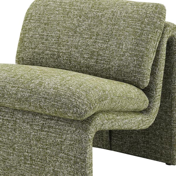 Acme Furniture Karlen Green Boucle Fabric Occasional Chair Set of