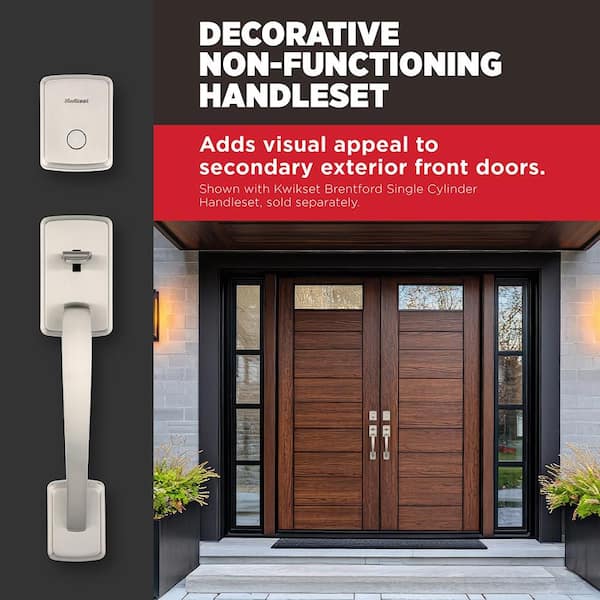 Home Decorators Collection Brentford Satin Nickel Double Door