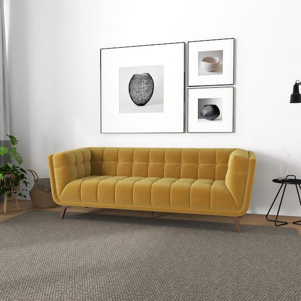 sofa 美品☆ Amazon.com: ZX Design 84.6'' Loveseat Sofa, Chenille