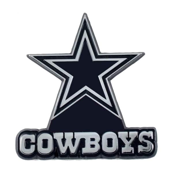 FANMATS NFL - Dallas Cowboys Chromed Metal 3D Emblem 20871 - The