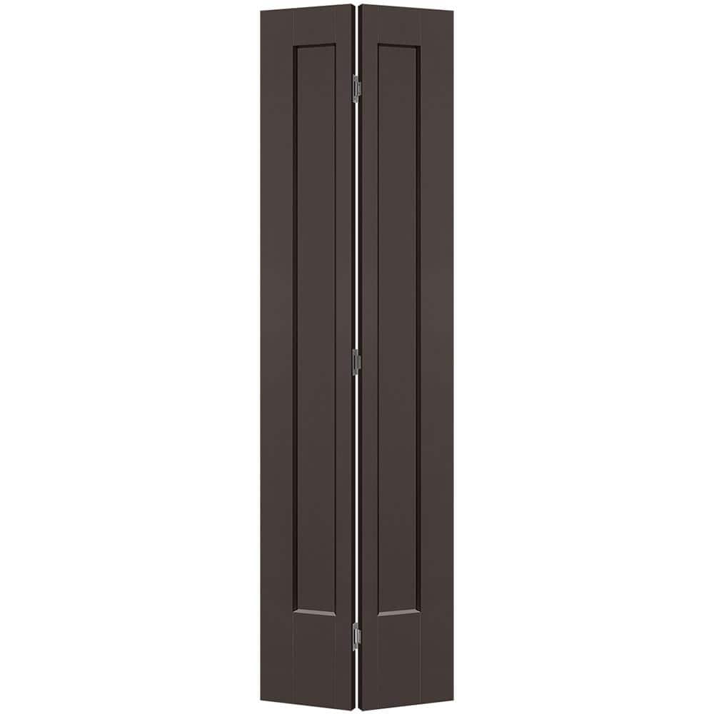 24 in. x 80 in. 1-Panel Lincoln Park Hollow Core Willow Wood Molded Composite Bi-Fold Door price history on PriceWatchPro