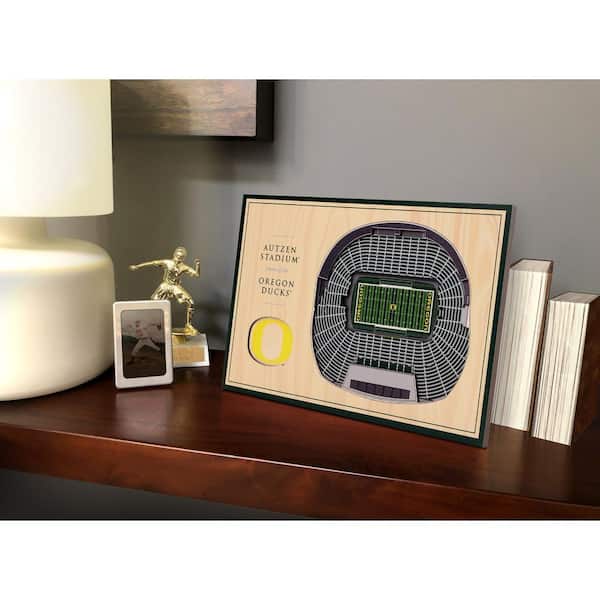 NCAA Oregon Ducks 3D Views Desktop Display Autzen Stadium