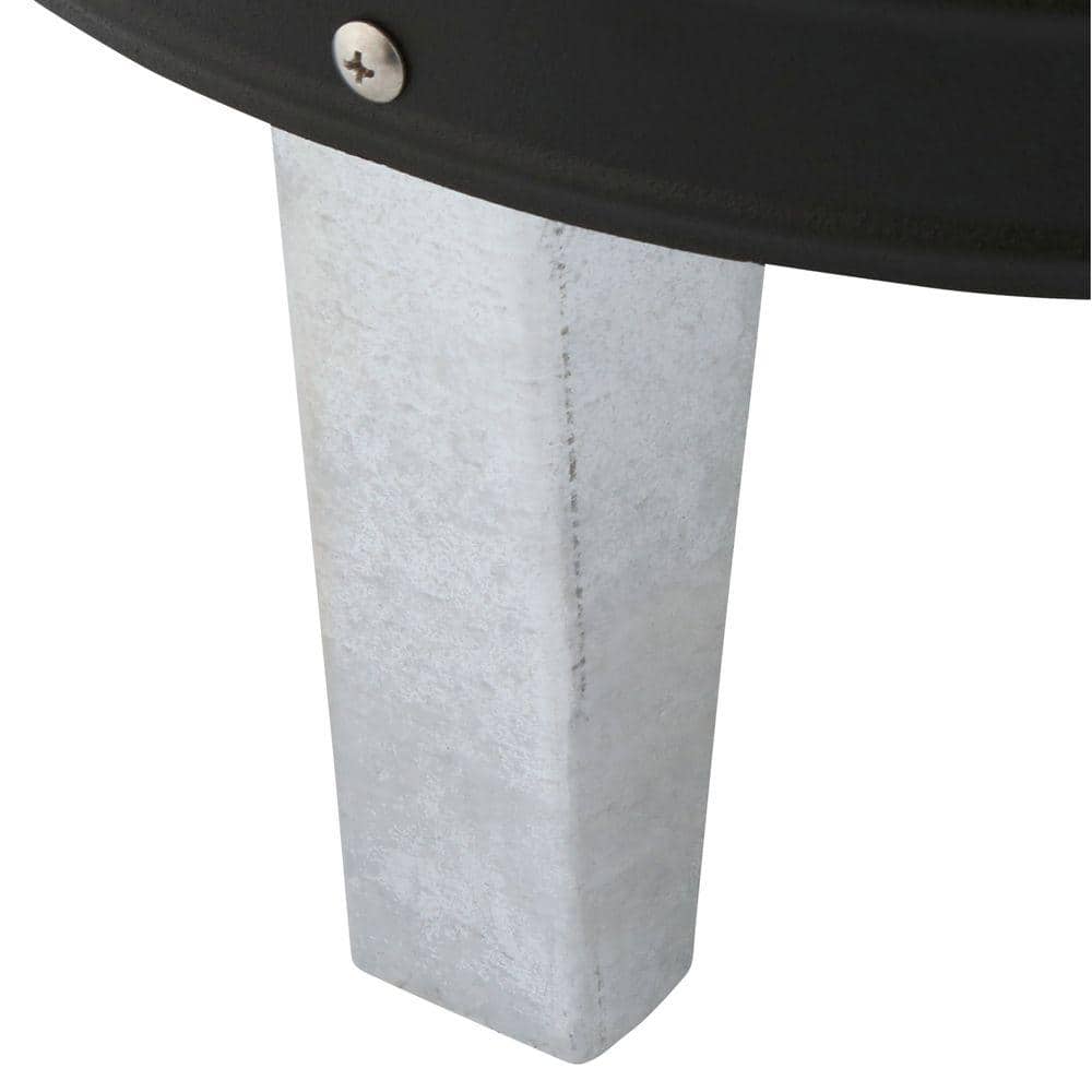 Charcoal Black Steel Water Smoker with Dual Cooking Levels