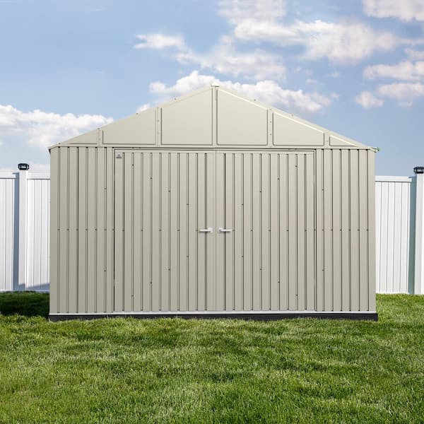 Arrow Elite Storage Shed 12 ft. W x 12 ft. D x 8 ft. H Metal Shed 144 sq. ft.