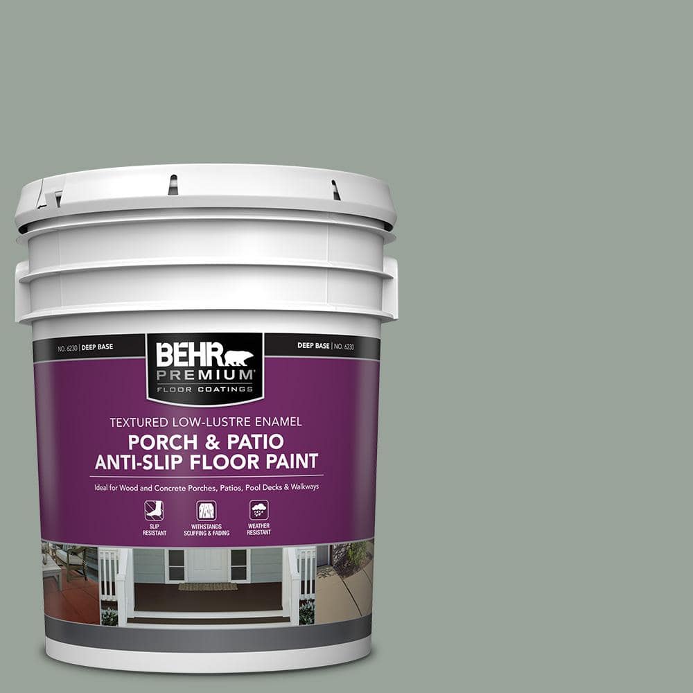 5 gal. #N410-4 Natures Gift Textured Low-Lustre Enamel Interior/Exterior Porch and Patio Anti-Slip Floor Paint price history on PriceWatchPro