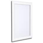 SECO 24 in. x 36 in. White Snap Frame SN2436WHITE