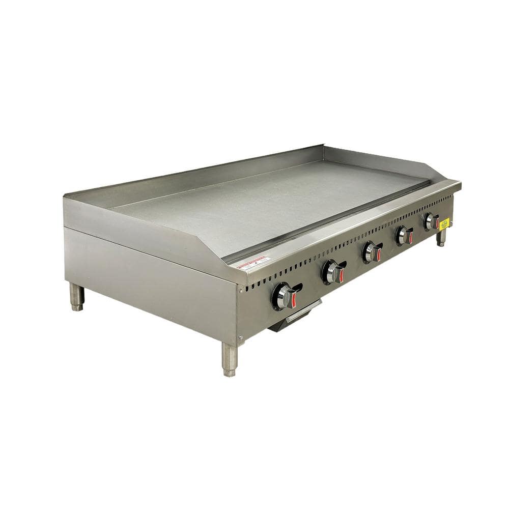 60 in. Commercial NSF Thermostat griddle ECDT60