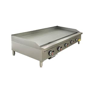 60 in. Commercial NSF Thermostat griddle ECDT60