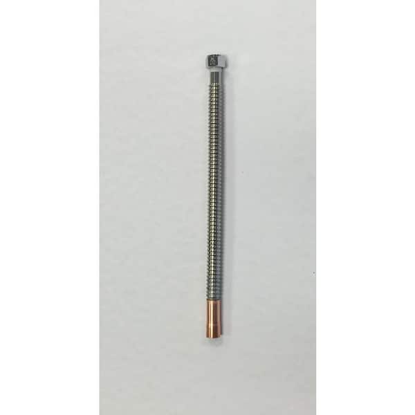 Everbilt 3/4 in. FIP X 3/4 in. Sweat x 24 in. Corrugated Stainless Steel Water Connector