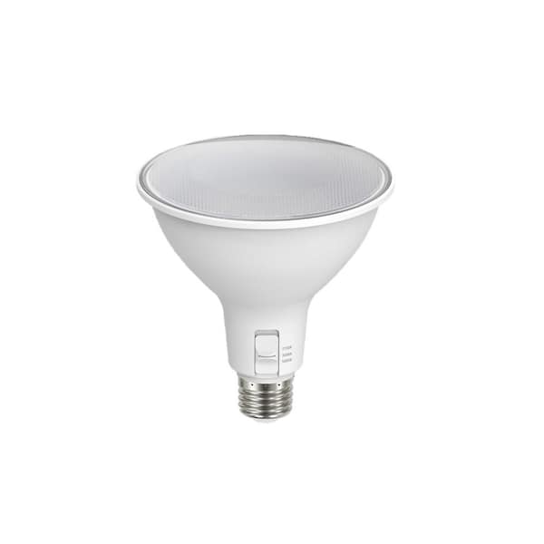 90-Watt Equivalent PAR38 Non-Dimmable LED Light Bulb with Selectable Color Temperature (4-Pack)