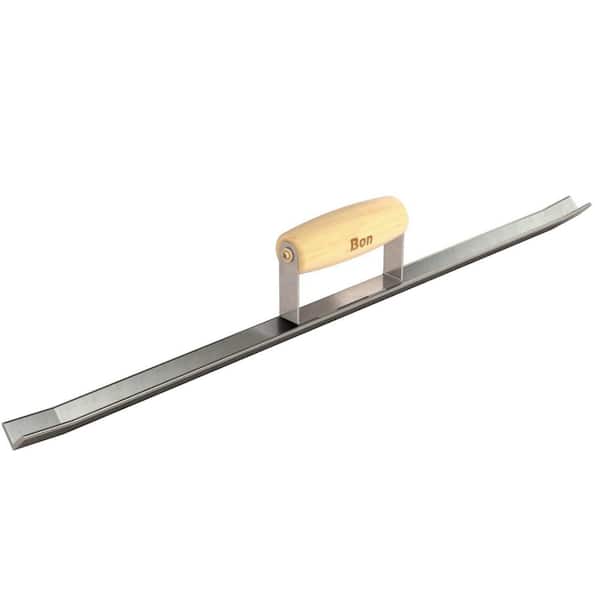 Bon Tool 20 in. x 3/4 in. V Sled Runner/Jointer with Wood Handle