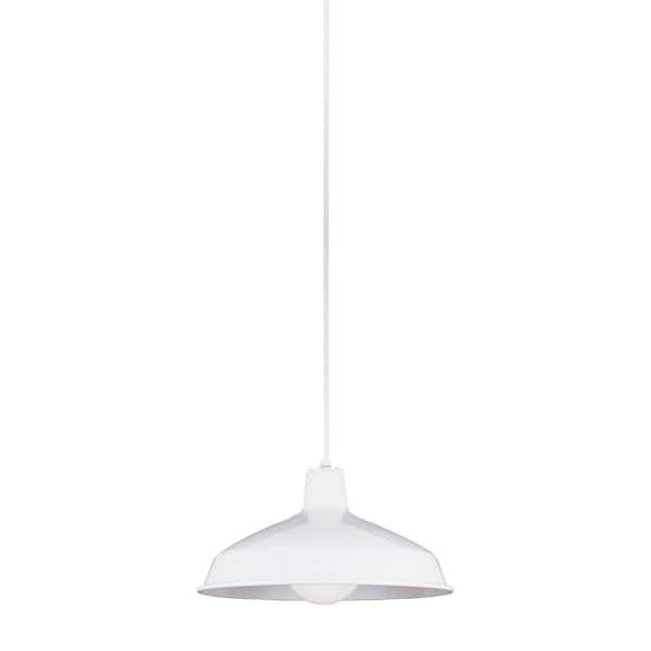 home depot white pendant light