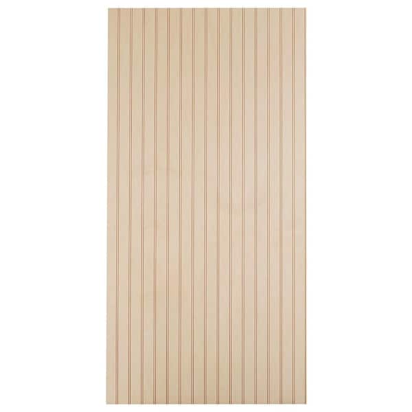 1/4 in. x 4 ft. x 4 ft. PureBond Maple 1-1/2 in. Beaded Plywood Project  Panel