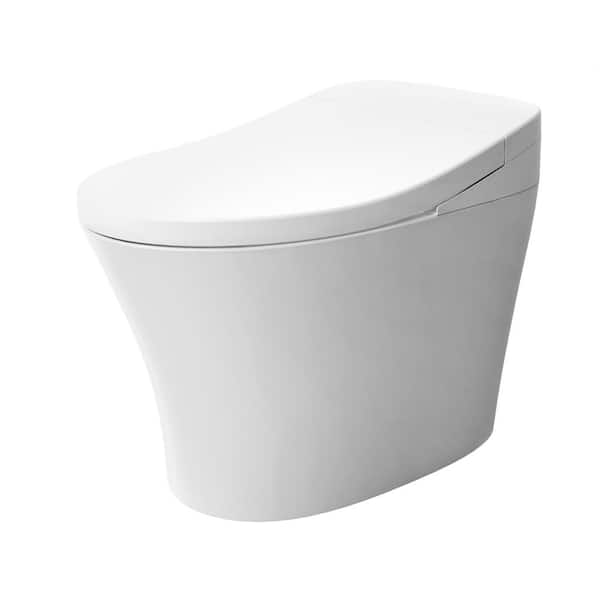 ANZZI ENVO Vail Elongated Smart Bidet Toilet with Remote Control and Heated Seat