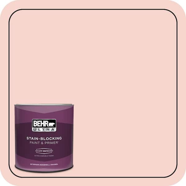 BEHR ULTRA 1 qt. #M170-1 Pink Elephant Extra Durable Eggshell Enamel Interior Paint & Primer