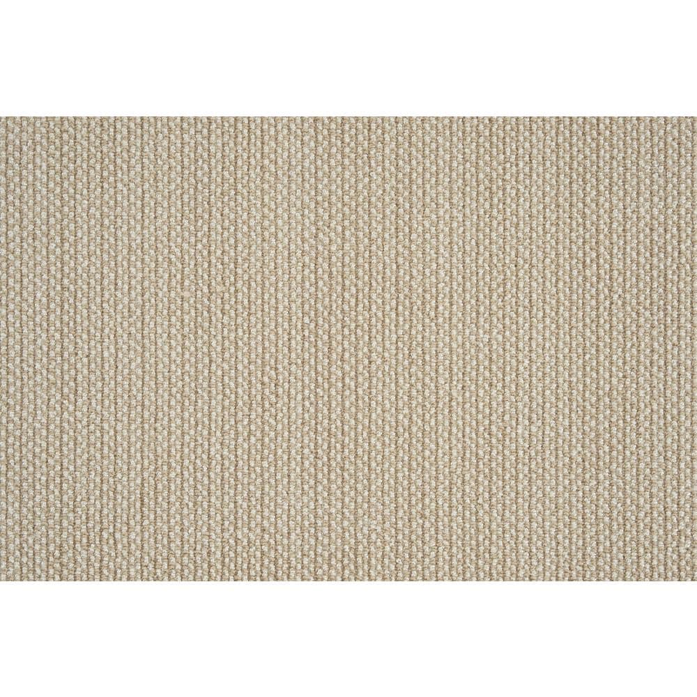 Natural Harmony Panorama Tweed Camel Custom Area Rug with Pad 203892 ...
