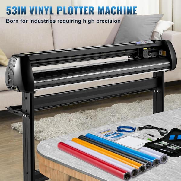 SKYSHALO 53 in. Vinyl Cutter Plotter with Stand, Adjustable Speed