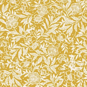 Twilight Ditsy Antique Gold Matte Non Woven Removable Paste the Wall Wallpaper