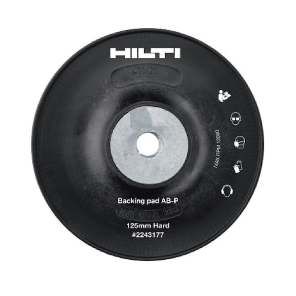 Hilti 4-1 in./2 in. Medium Backing Pad with 5/8-11 Thread