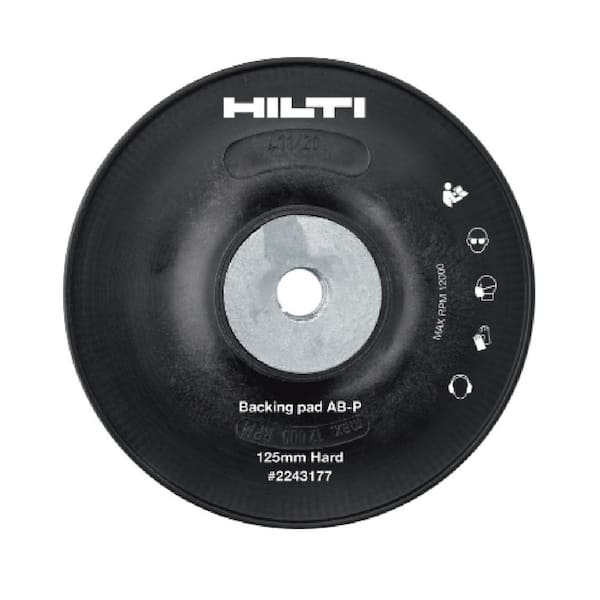 Hilti 5 in. Medium Backing Pad with 5/8-11 Thread